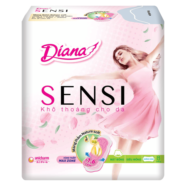 Diana SENSI Si&ecirc;u Mỏng Kh&ocirc;ng C&aacute;nh